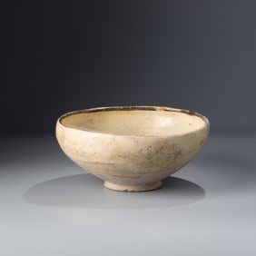 Ancient Nishapur Ceramic Pottery Bowl, Late 10th Century