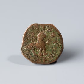 Ancient Indo-Scythian Bronze Coin