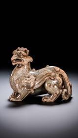 Jade Phoenix from the Han Dynasty in China
