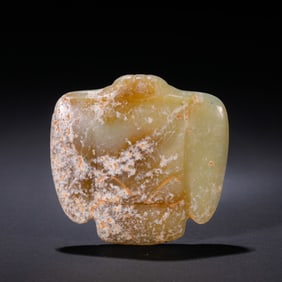 Jade Owl of the Hongshan Culture during the Hongshan Period in China