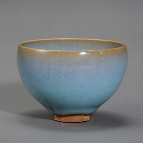 Small Jun ware cup with sky-blue glaze from the Northern Song Dynasty, China