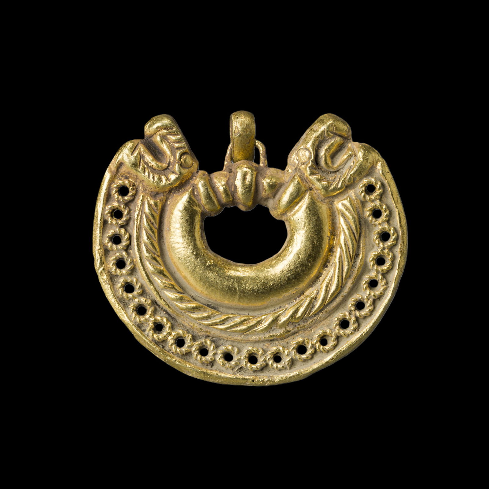 Ancient Columbia, Peru Tairona Culture Gold Pendant (1 of 5)