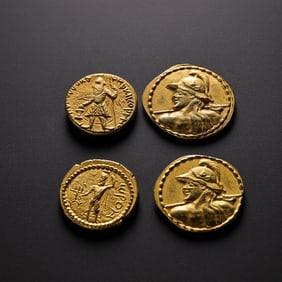Kushan Empire (1st-3rd century AD) gold coins