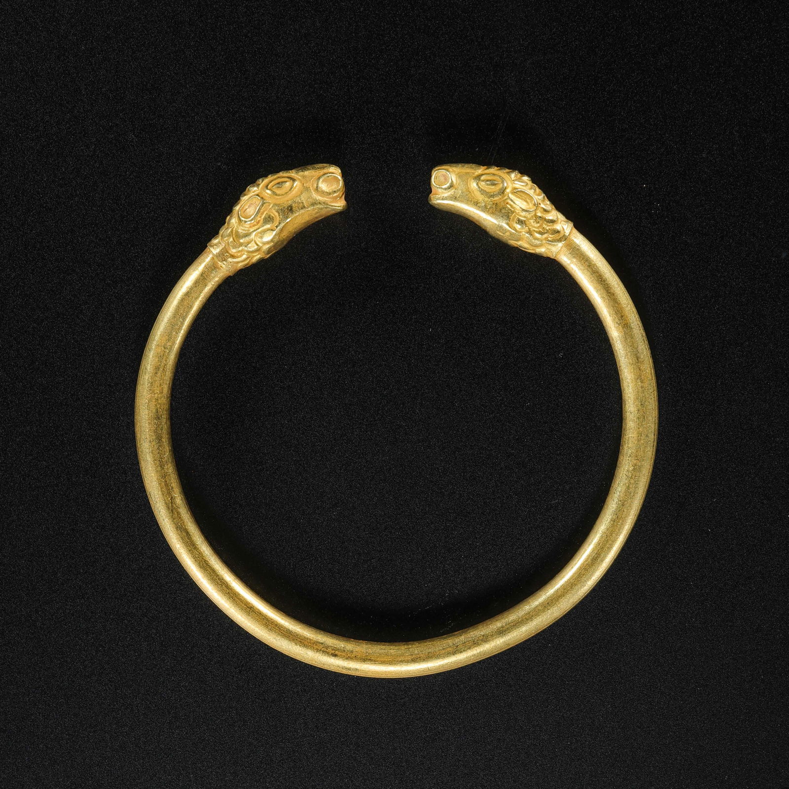 Ancient Persian Culture Pure Gold Bracelet (1 of 7)