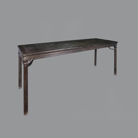 Chinese Qing Dynasty Rosewood Long Table