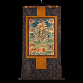 Chinese Qing Dynasty Buddhist Thangka