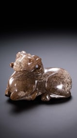 Jade sheep from the Han Dynasty in China