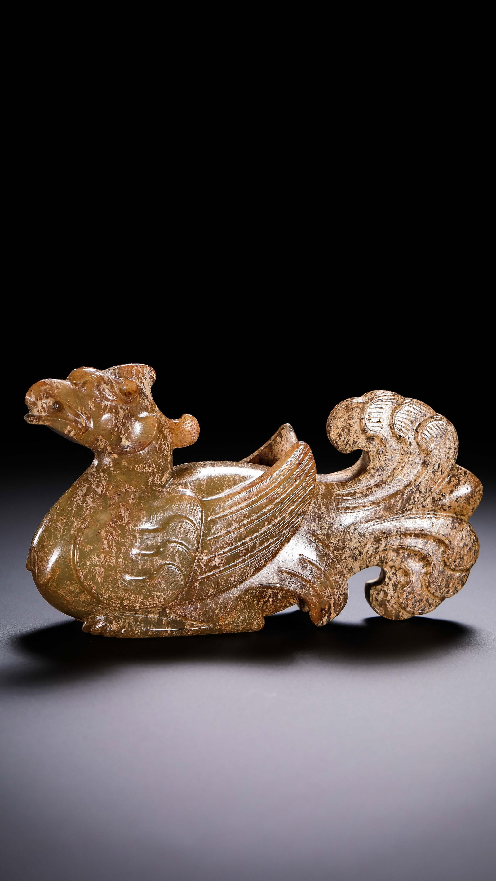 Jade Phoenix from the Han Dynasty in China (1 of 10)