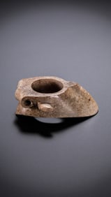 Chinese Han Dynasty Jade Chicken Heart Pendant