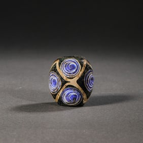 Chinese Han Dynasty Dragonfly Eye Glass Beads