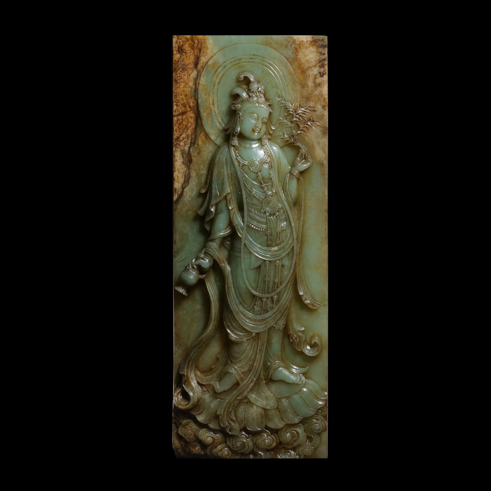 Chinese Song Dynasty Hetian Jade Buddha Tablet (1 of 10)