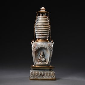 Liao Dynasty Agate Pagoda in China