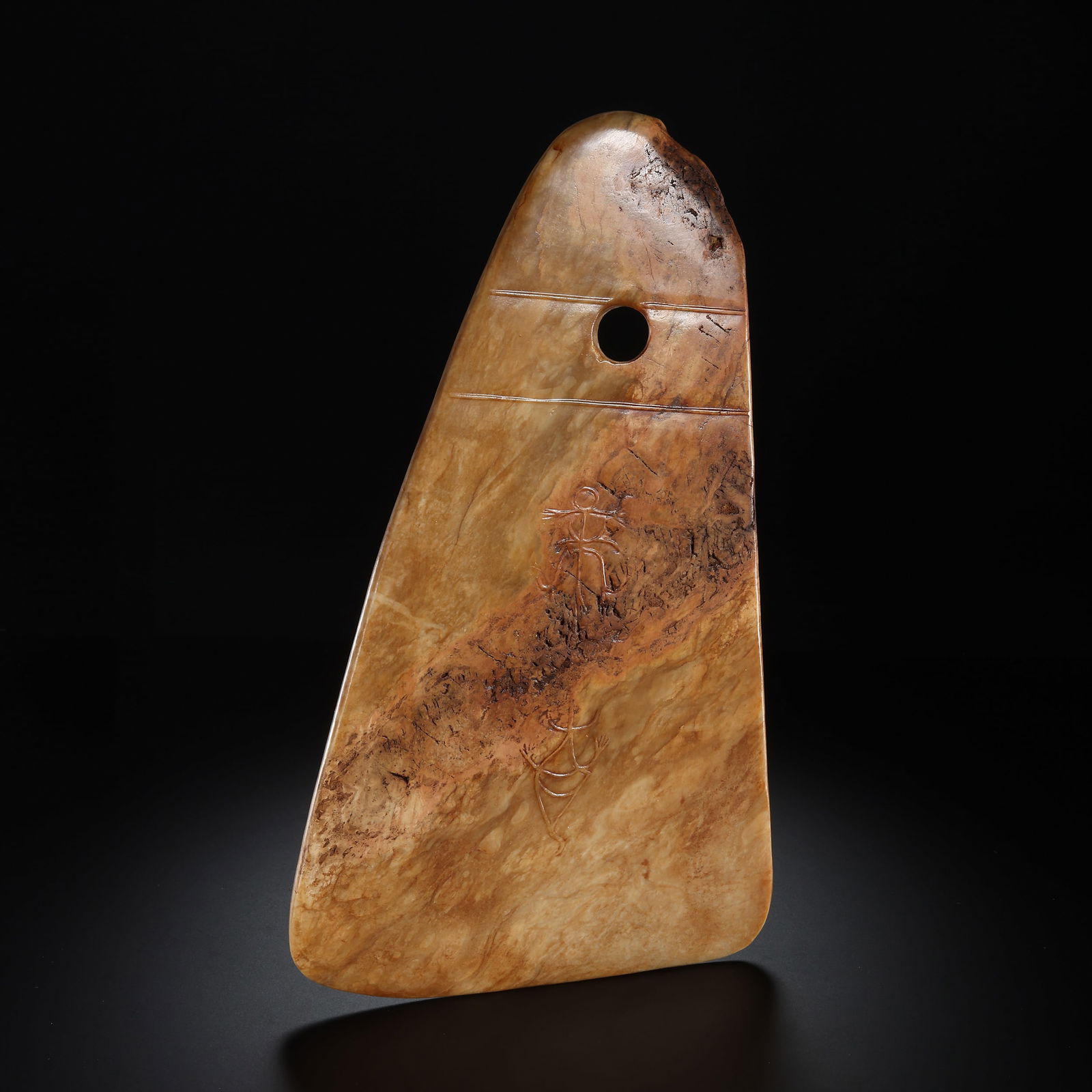 Jade artifacts from the Neolithic period in China (1 of 12)