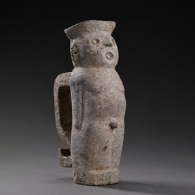 Stone figures from the Qijia Culture of the Neolithic period in China