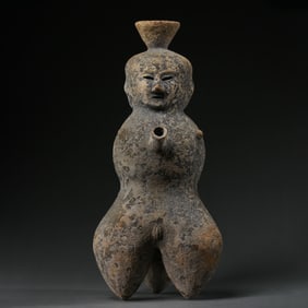 Pottery figurines from the Hongshan Culture period in China