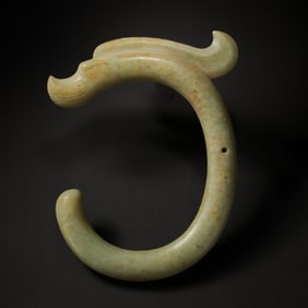 Jade Dragon from the Hongshan Culture of the Hongshan Period in China