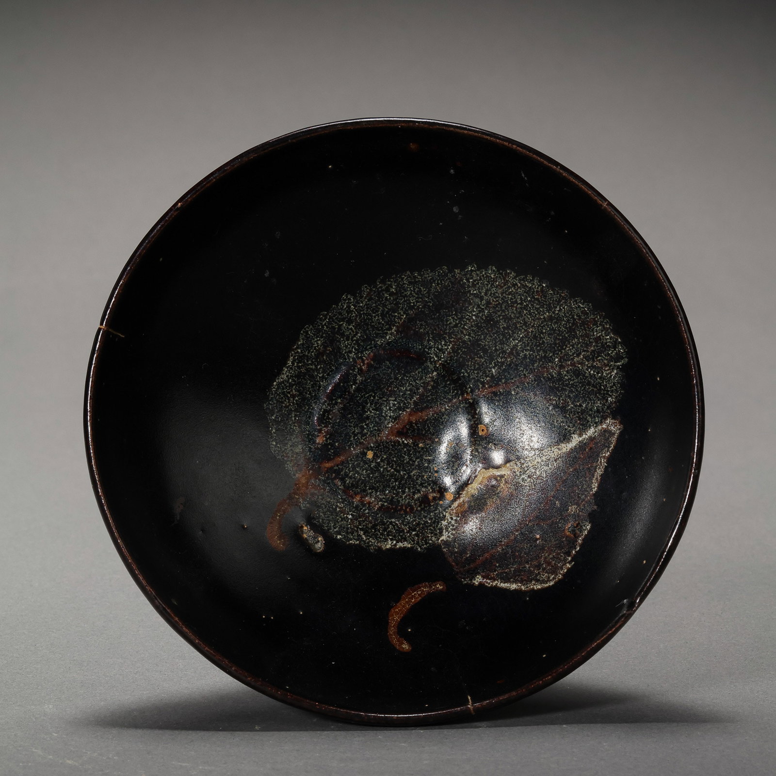 Wood Leaf Cup from Jizhou Kiln, Southern Song Dynasty, China (1 of 6)