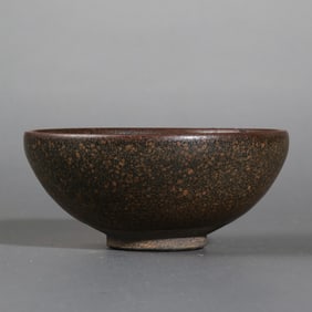 Small iron-rust-spotted cup from Cizhou ware, Northern Song Dynasty, China