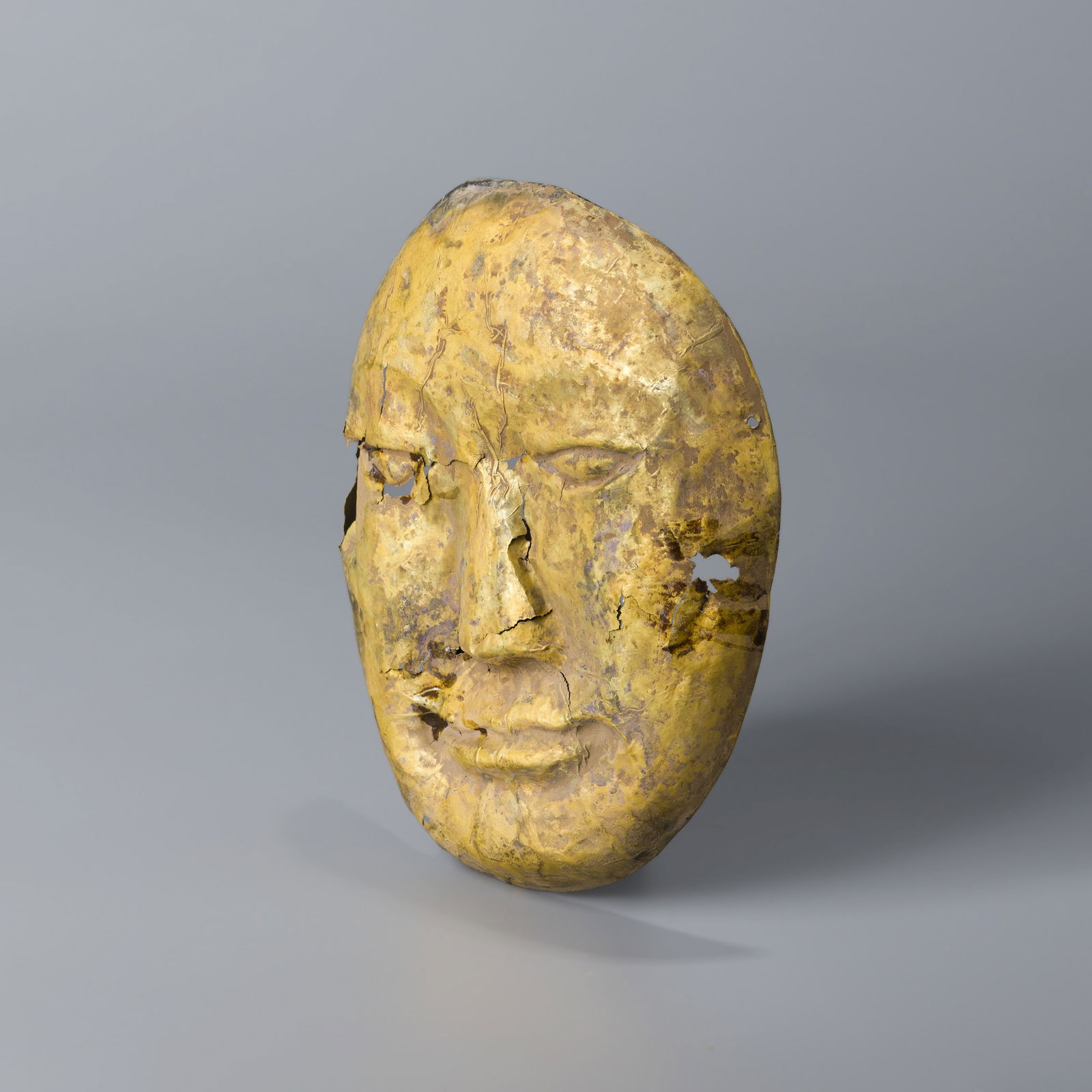 ANCIENT BACTRIAN GOLD MASK - 3