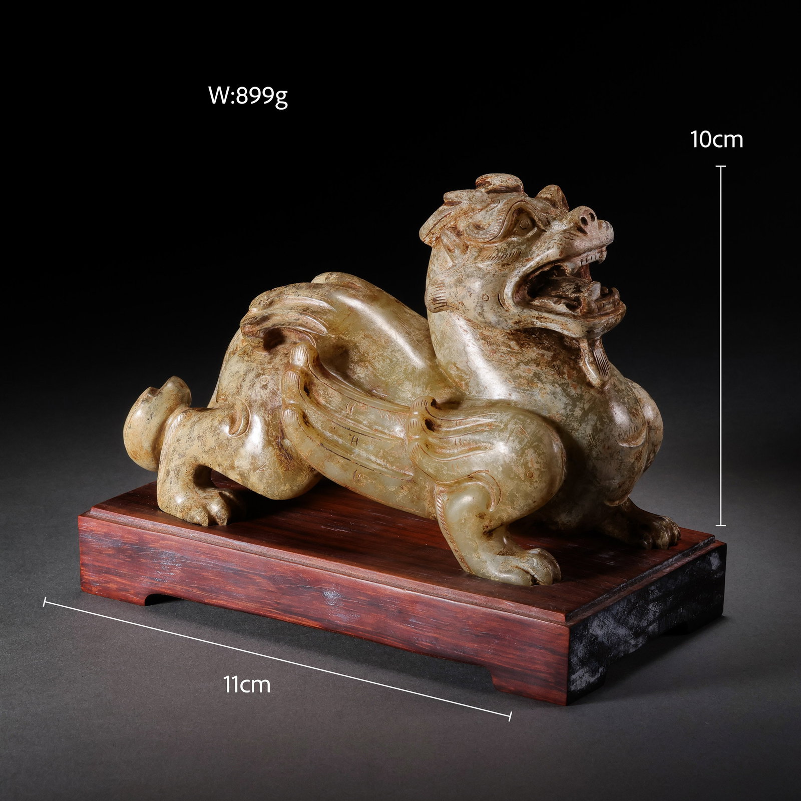 Jade Bixie from the Han Dynasty in China - 2