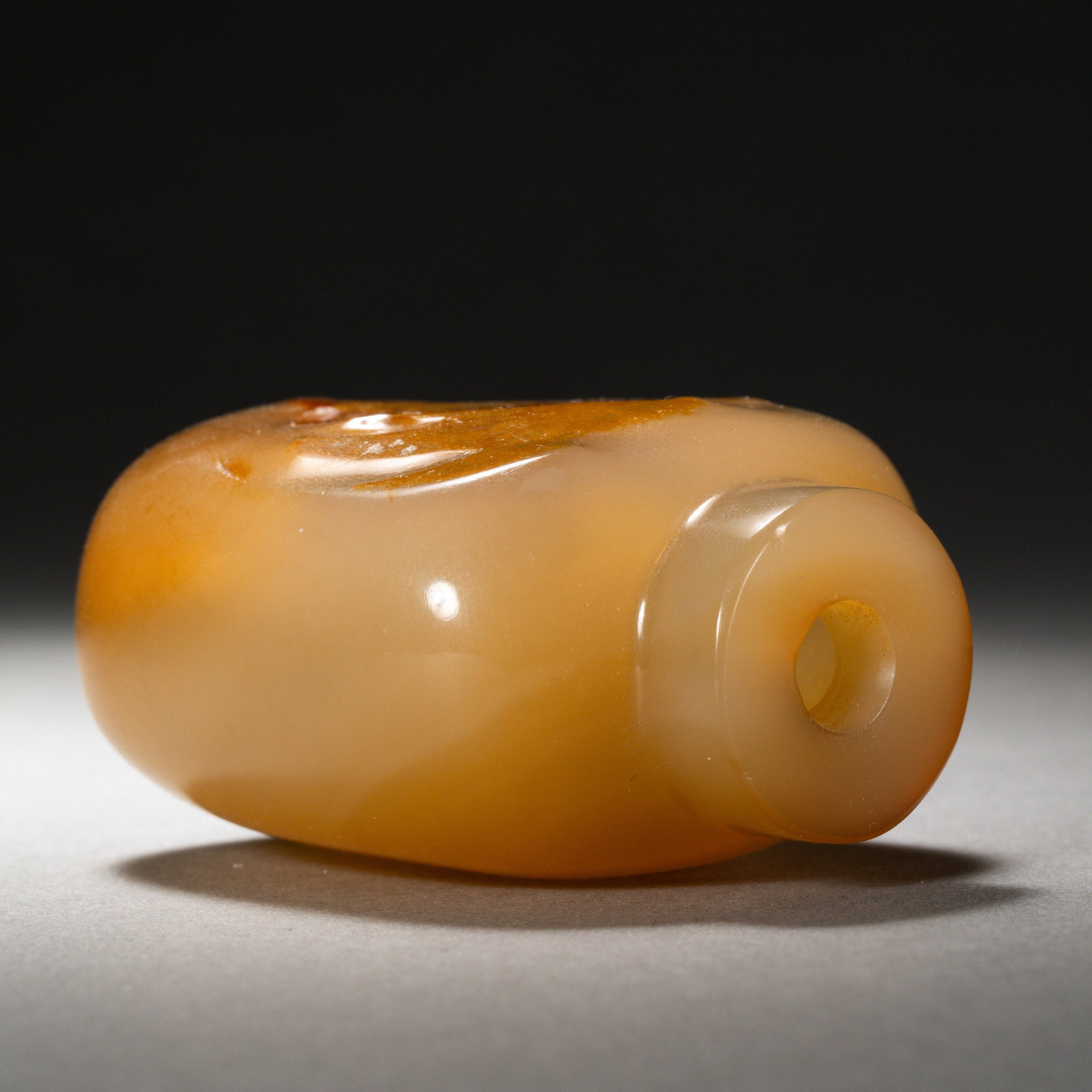Chinese Qing Dynasty Agate Snuff Bottle - 6
