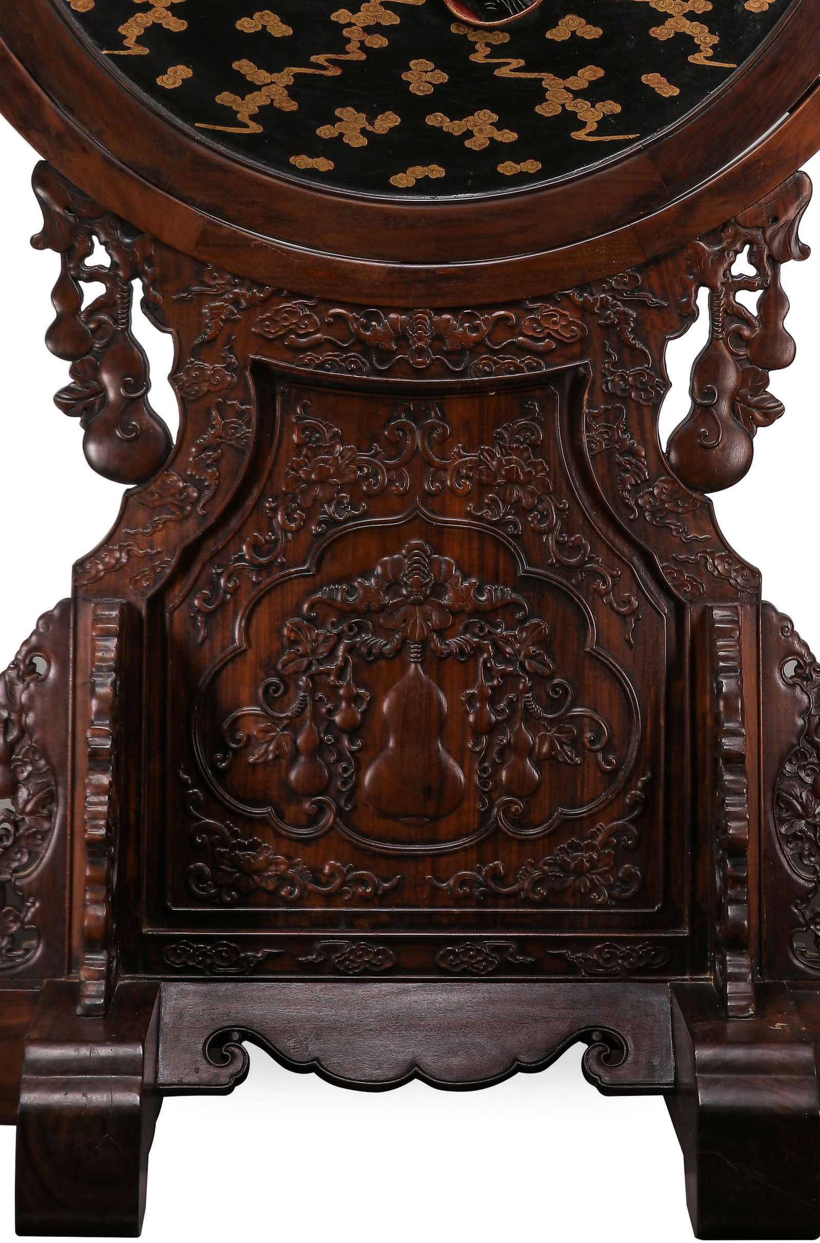 Chinese Qing Dynasty Longevity Character Screen - 5