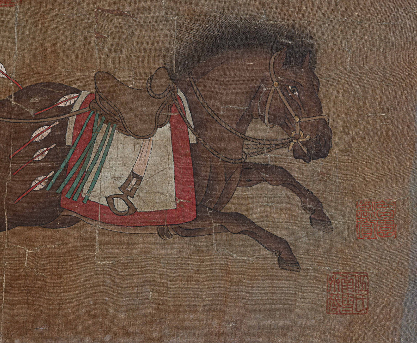 Horse Hunting Scene - 7