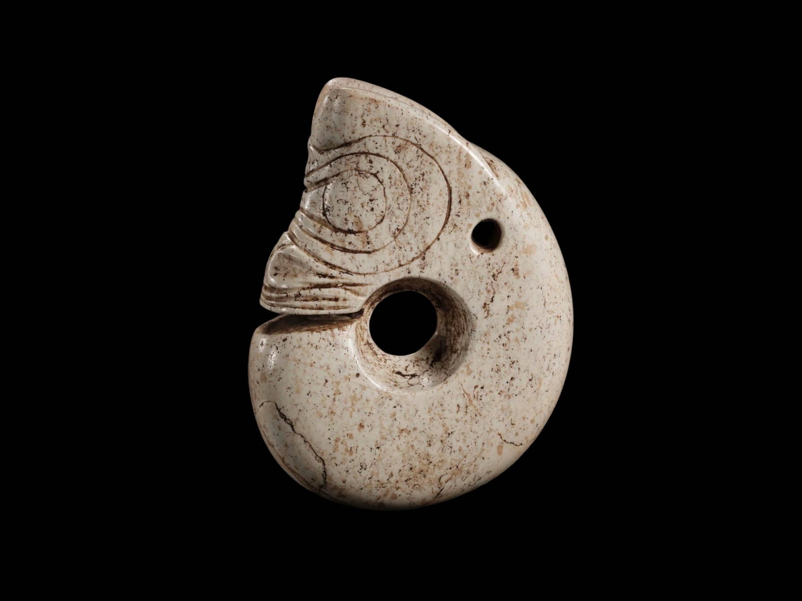 Hongshan Culture Jade Pig-Dragon (1 of 7)