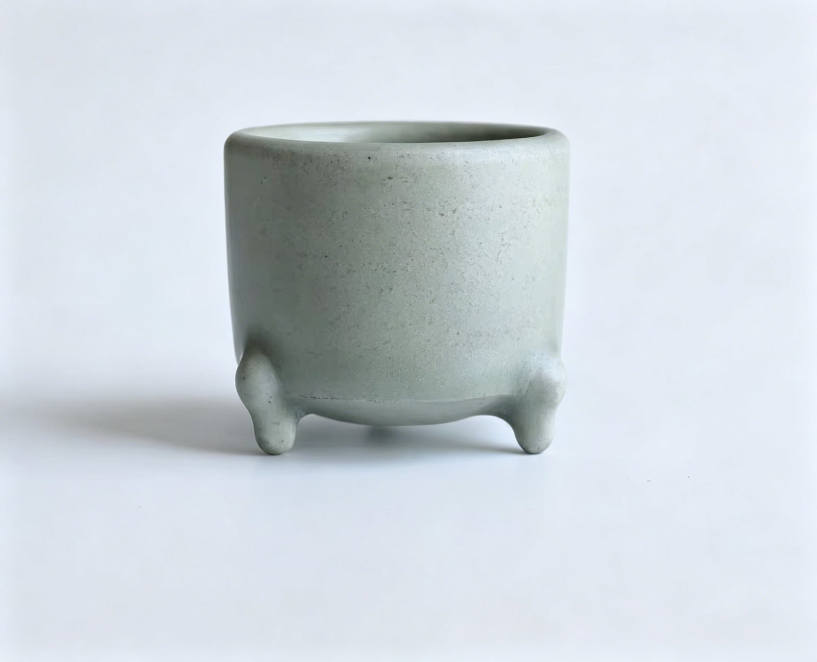 Longquan Kiln Light Blue Glaze Miniature Zither Censer (1 of 5)