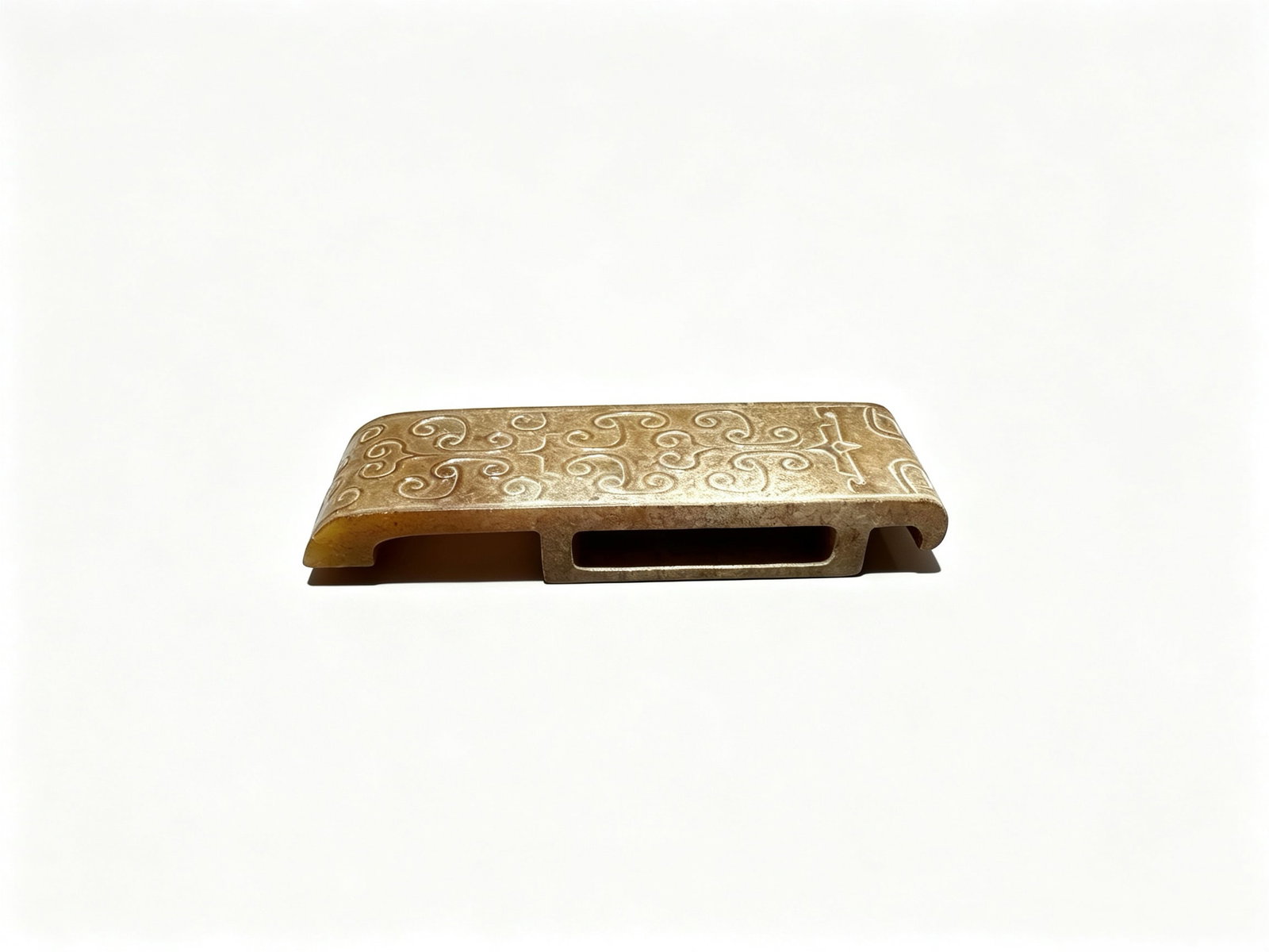 Jade Scabbard Slide (Belt Fitting for Sword Scabbard) (1 of 3)