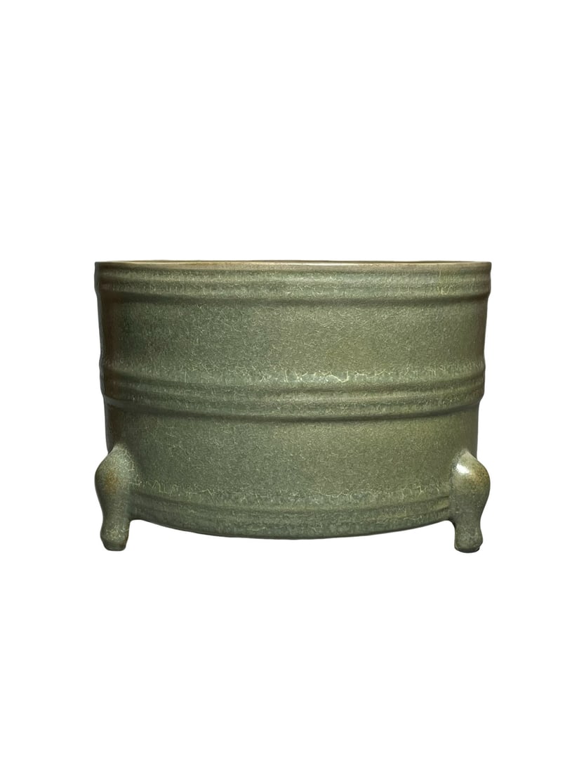 Ruzhou Celadon Three-Legged Censer (1 of 9)