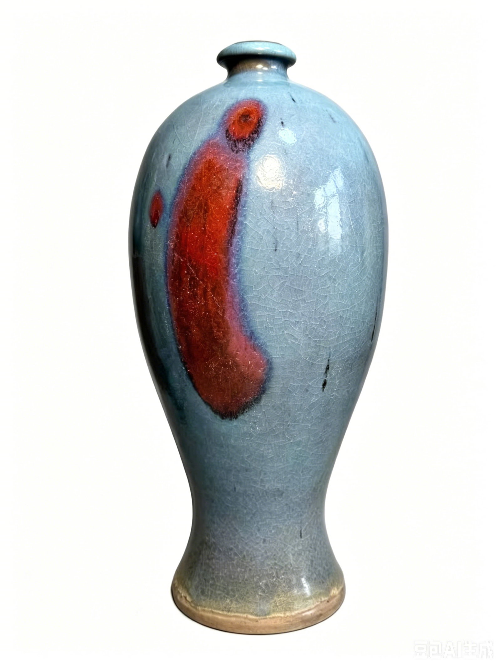 Jun Kiln Plum Vase of the Jin-Yuan Period (1 of 9)