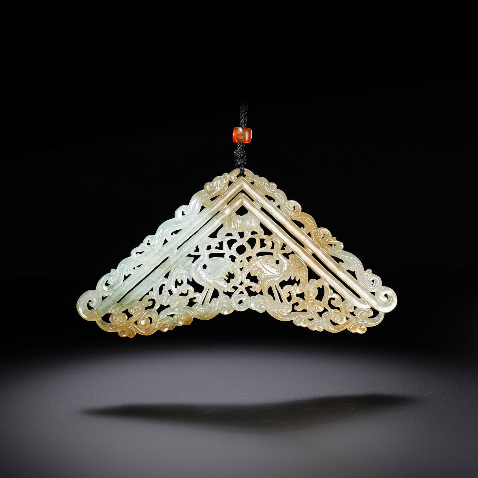 Chinese Qing Dynasty chime pendant (1 of 7)