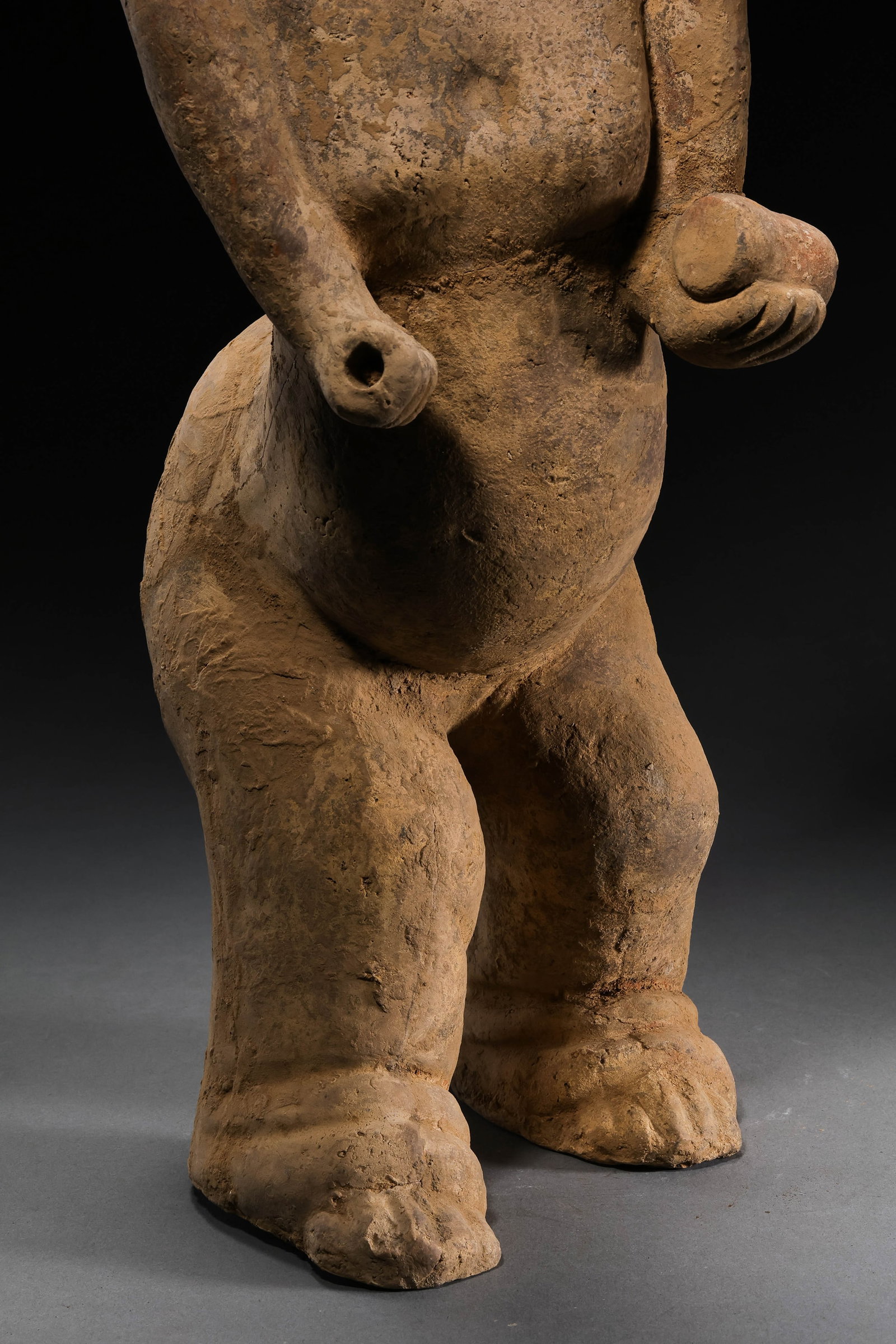 Chinese Neolithic pottery figures - 4
