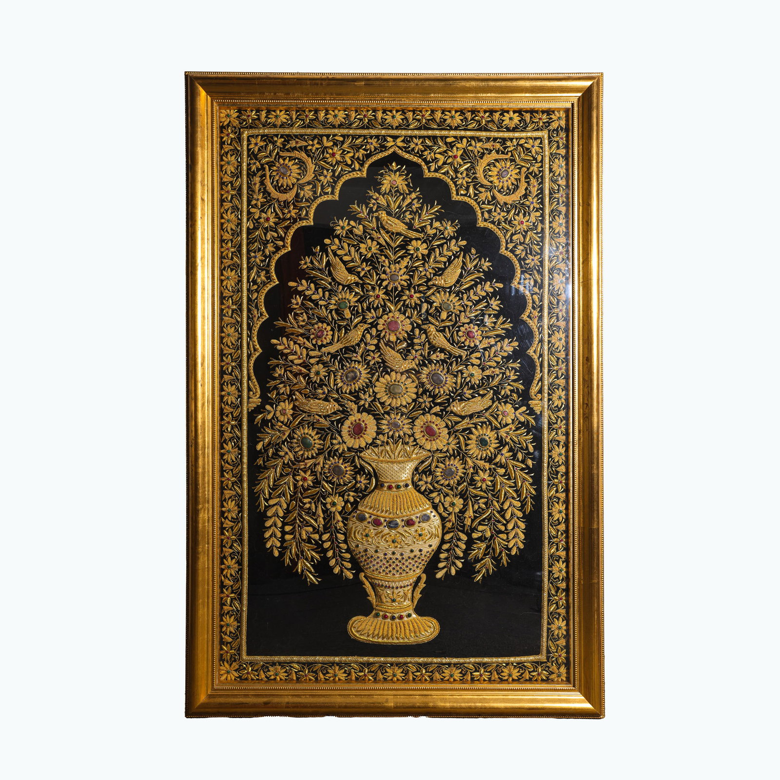Chinese Qing Dynasty Multi-treasure Hanging Screen (1 of 8)