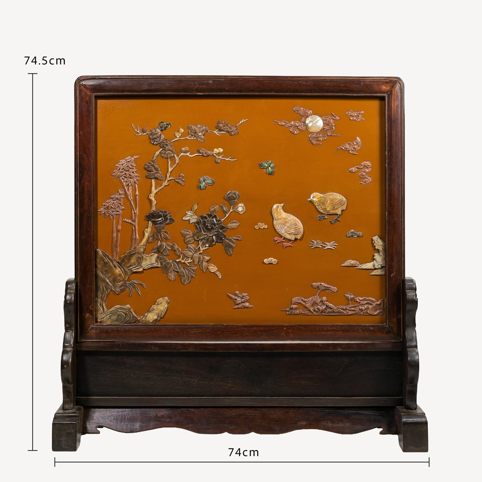 Chinese Qing Dynasty Multi-treasure Screen - 2