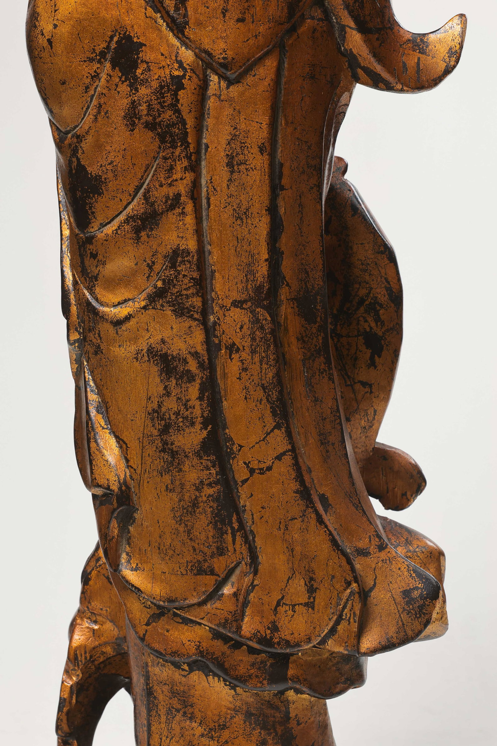 Ancient Chinese standing Buddhist statues - 11