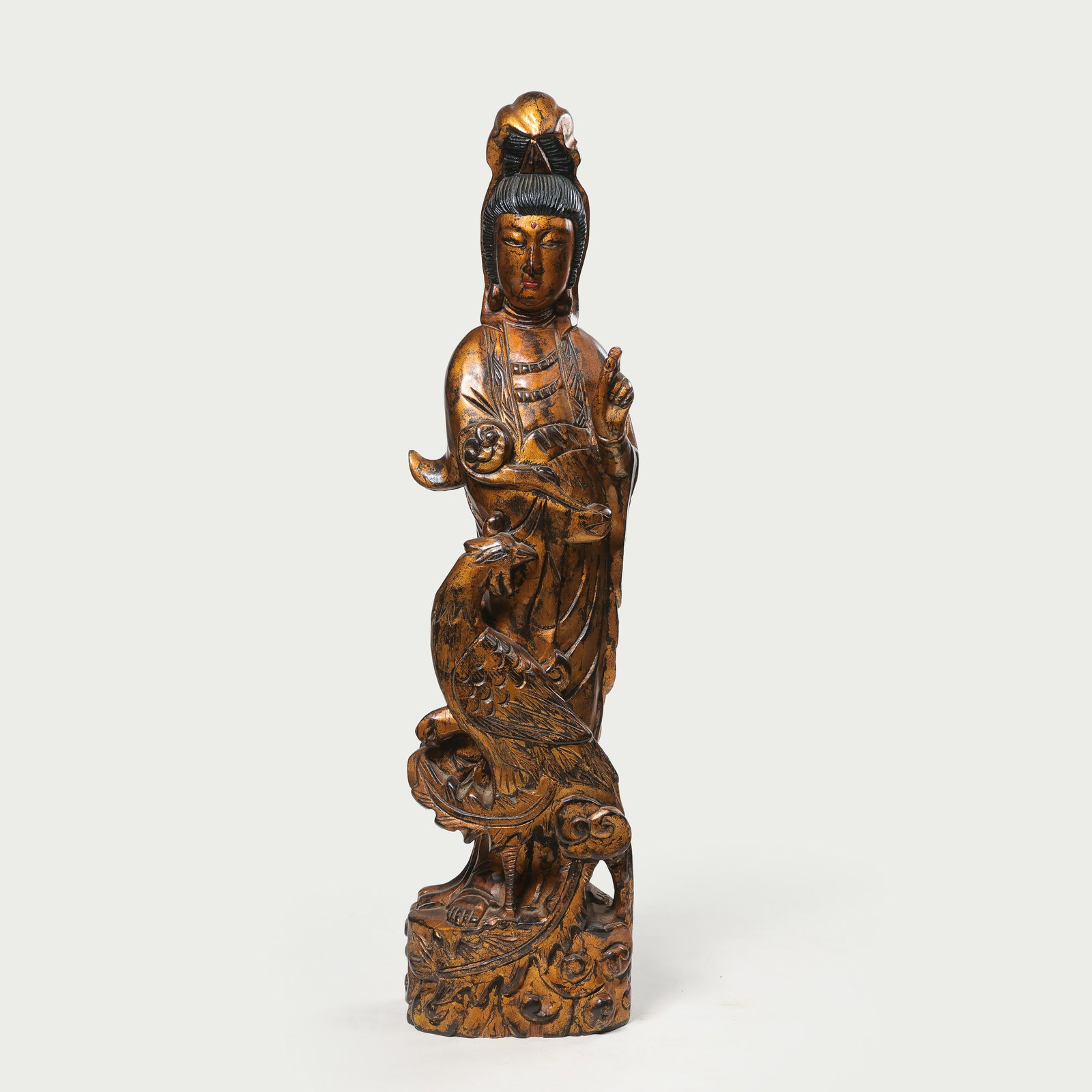 Ancient Chinese standing Buddhist statues (1 of 11)