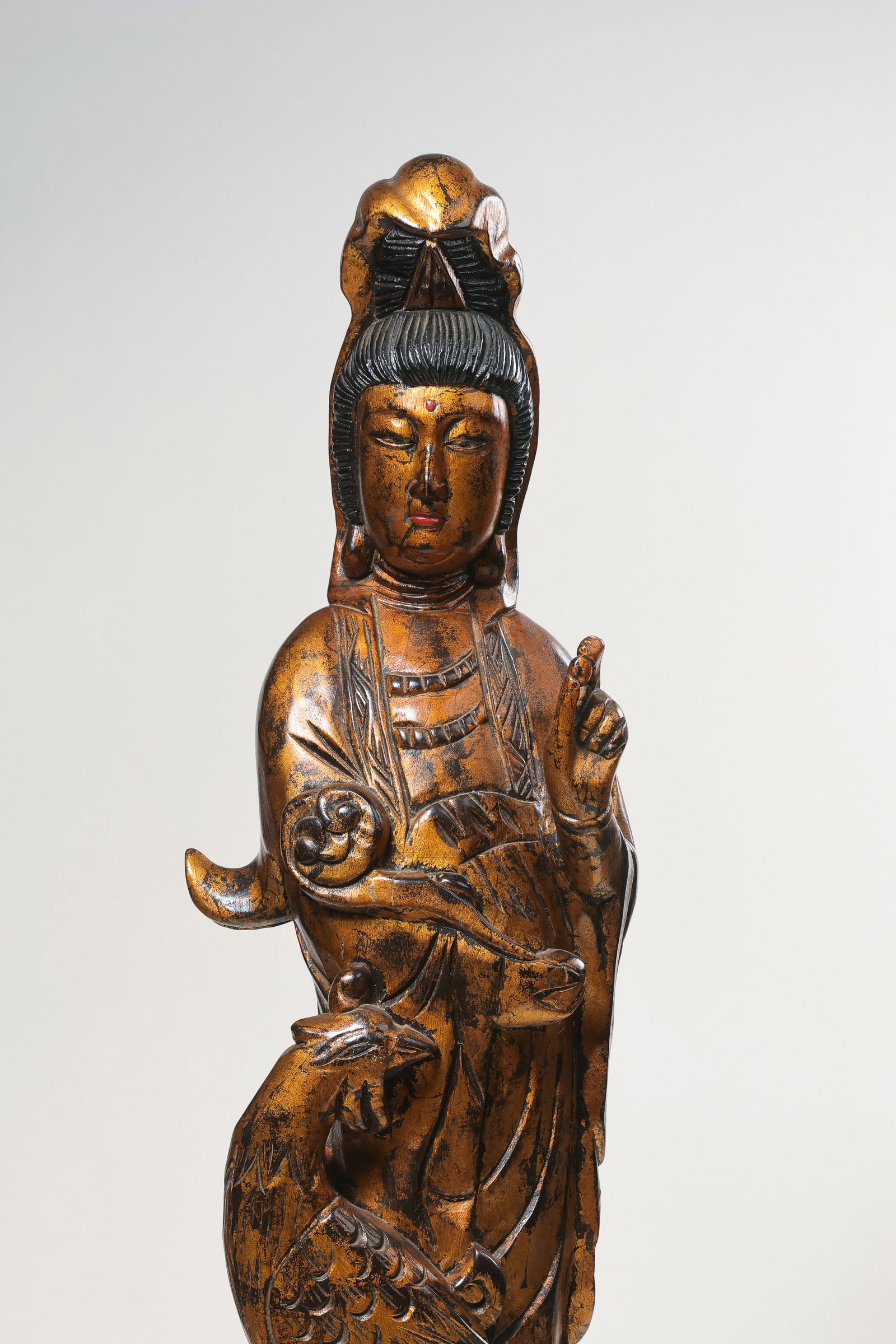 Ancient Chinese standing Buddhist statues - 3