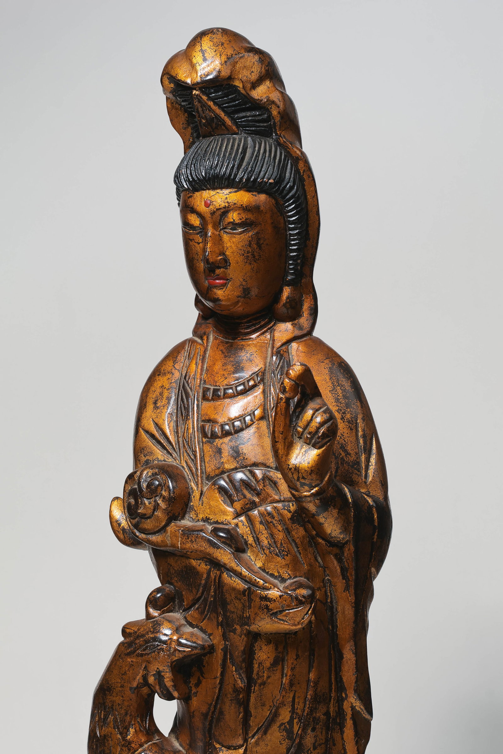 Ancient Chinese standing Buddhist statues - 6