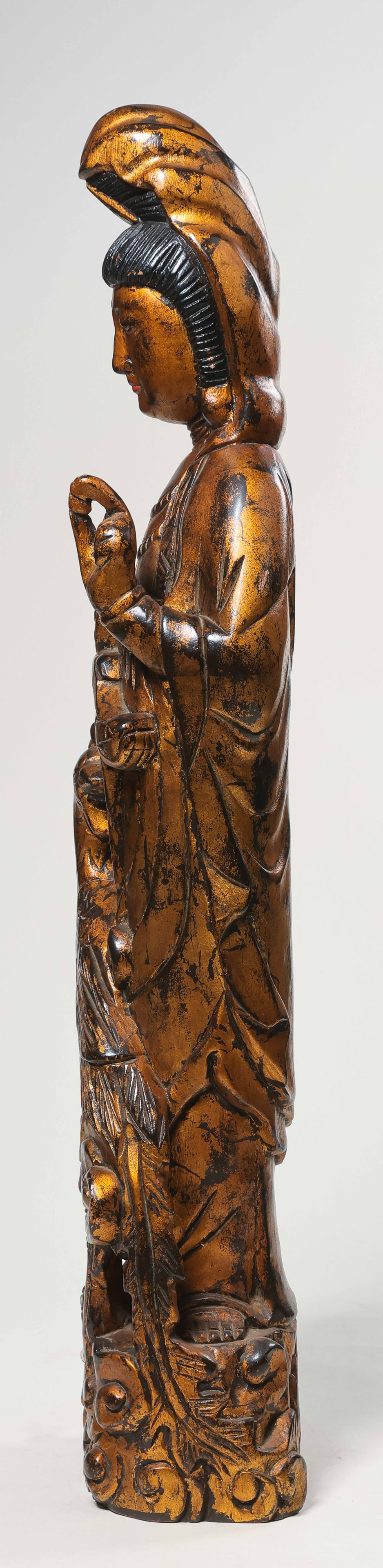 Ancient Chinese standing Buddhist statues - 8