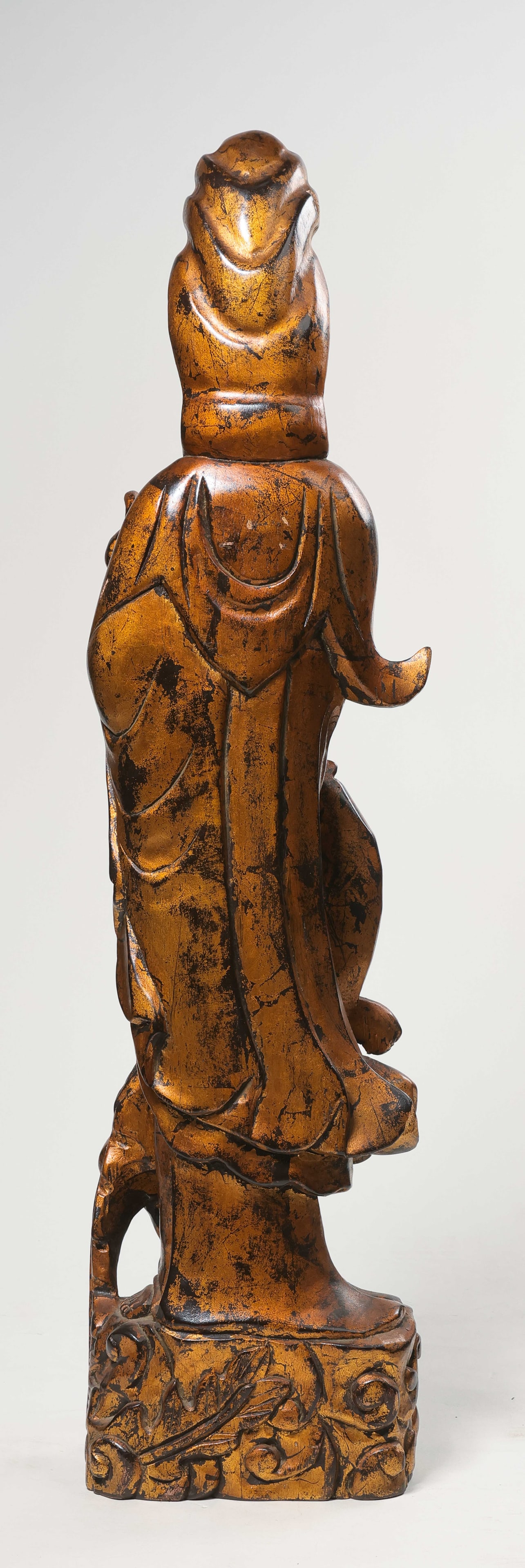 Ancient Chinese standing Buddhist statues - 9