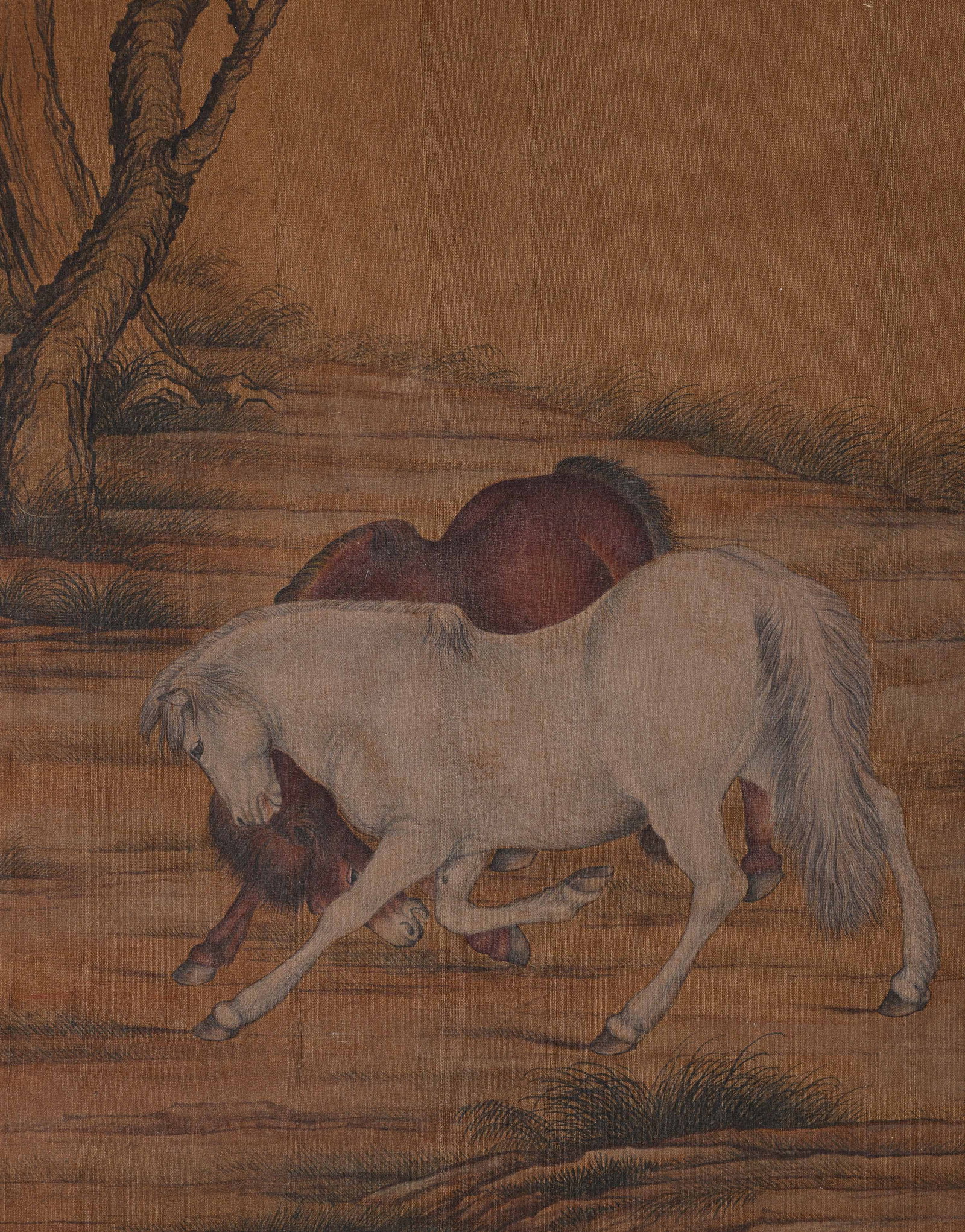 "Galloping Horses" by Lang Shining - 7