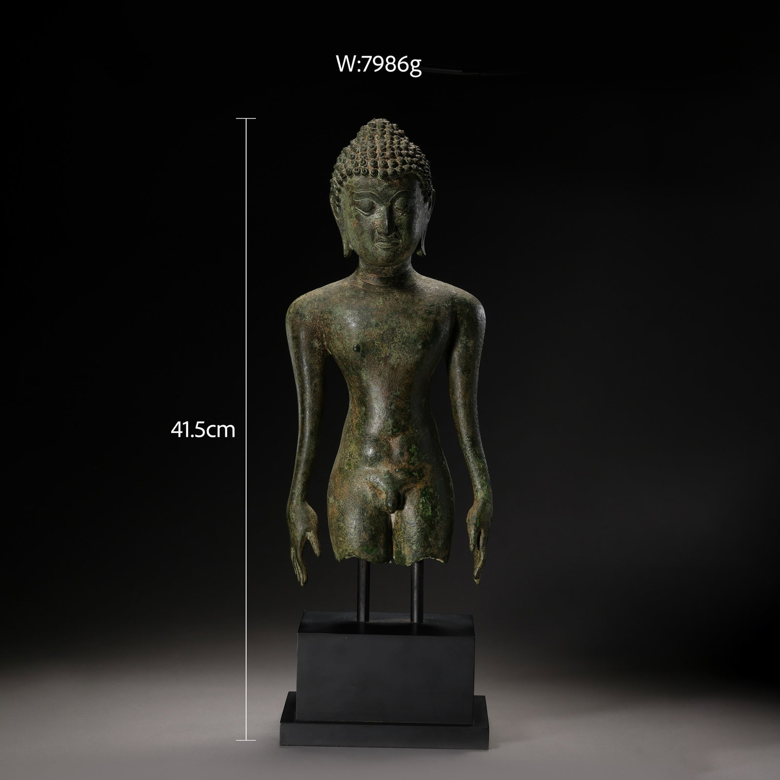 Bronze Buddha statue - 2