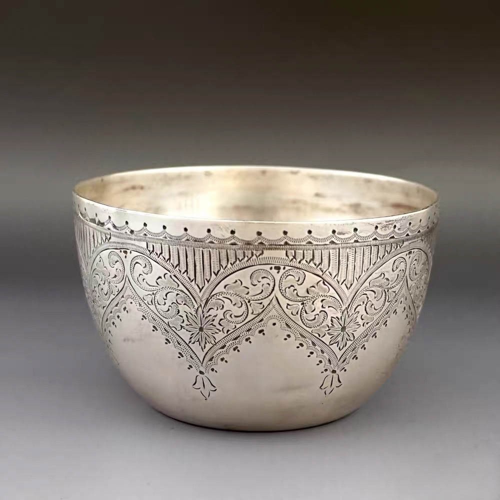 British Sterling Silver Bowl; (1 of 4)
