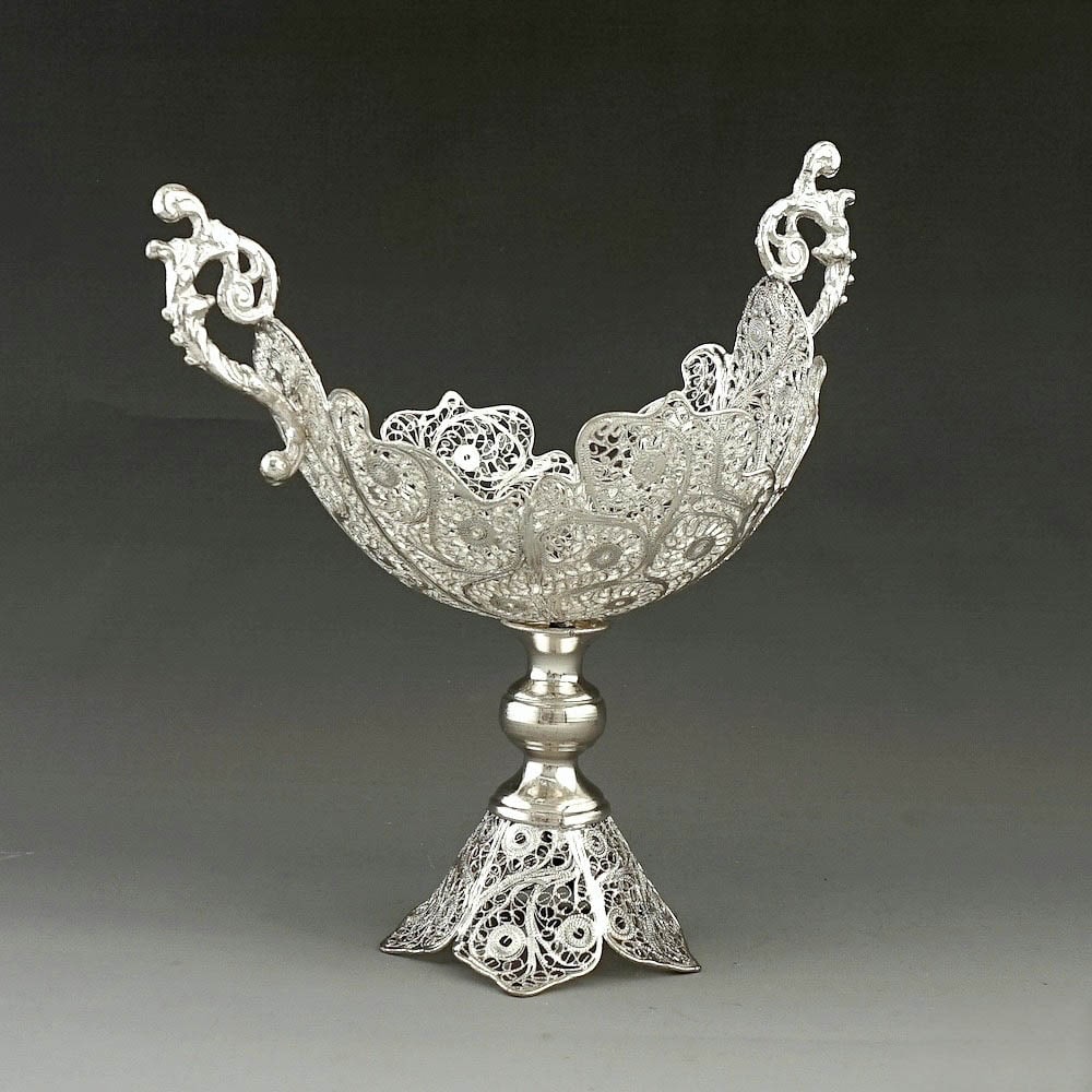 Filigree Compote; - 4