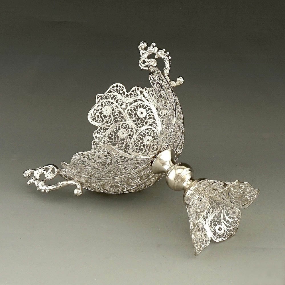 Filigree Compote; - 5