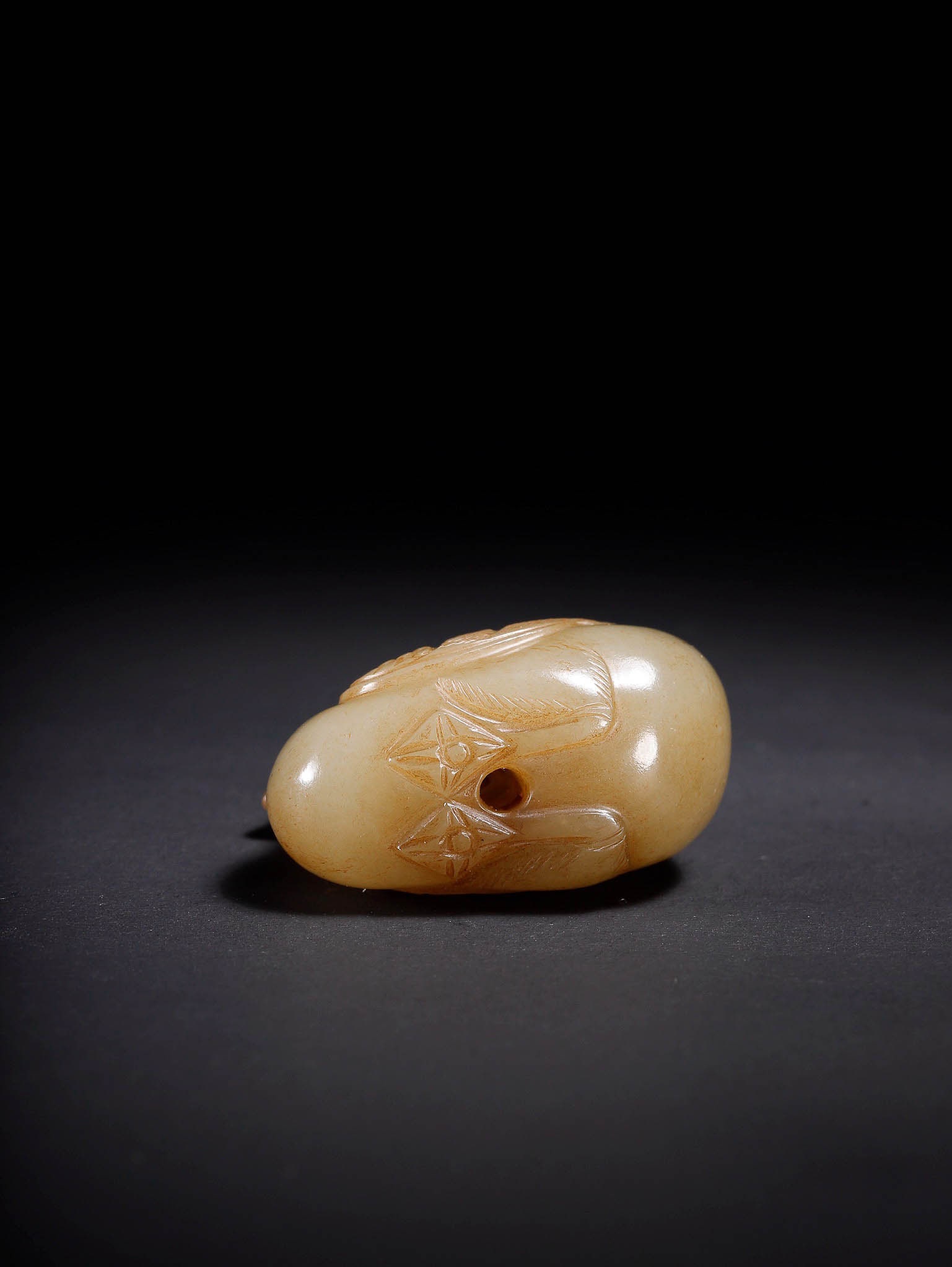 Hetian Jade Duck?Shaped Pendant - 9