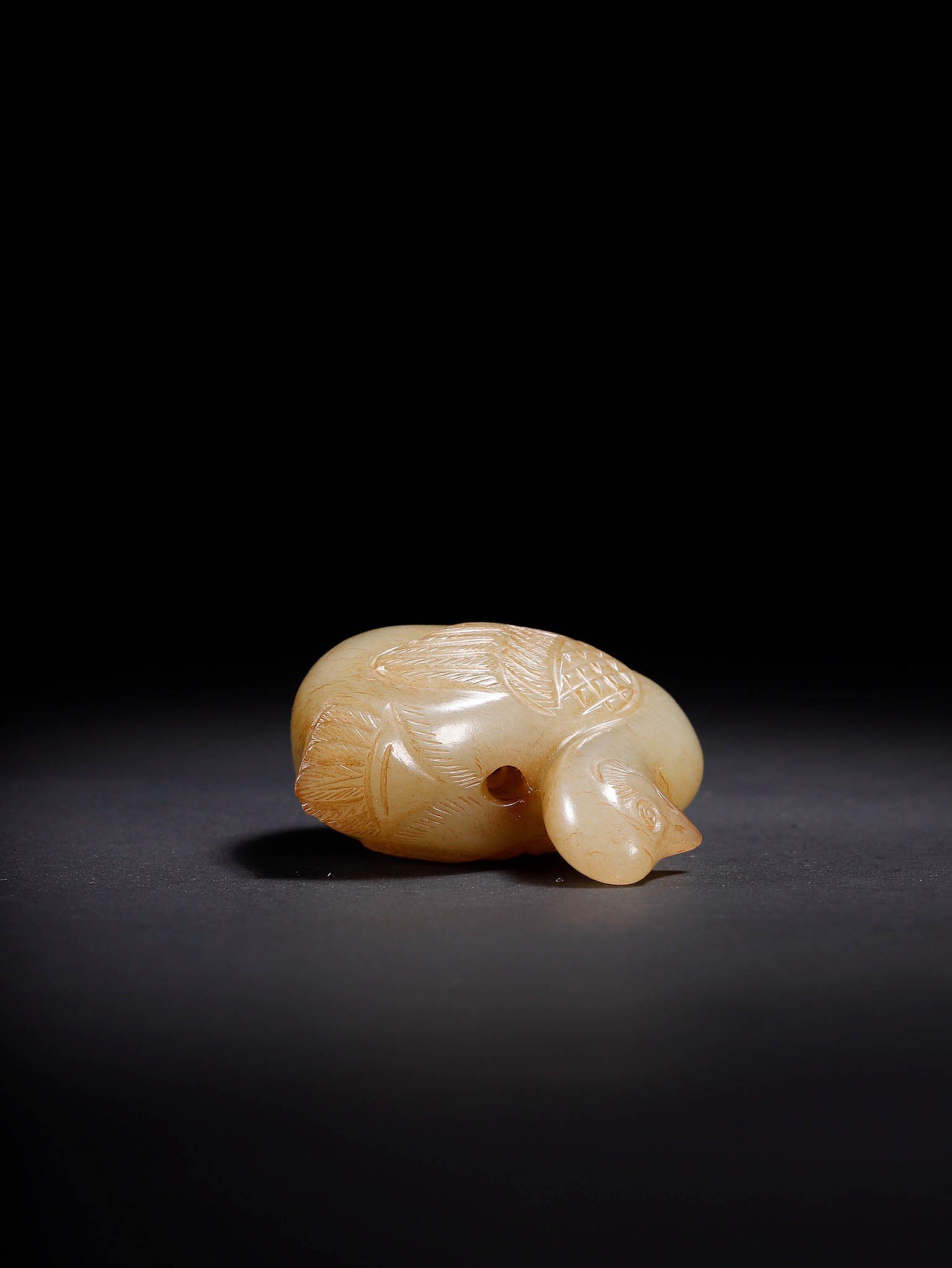 Hetian Jade Duck?Shaped Pendant - 10
