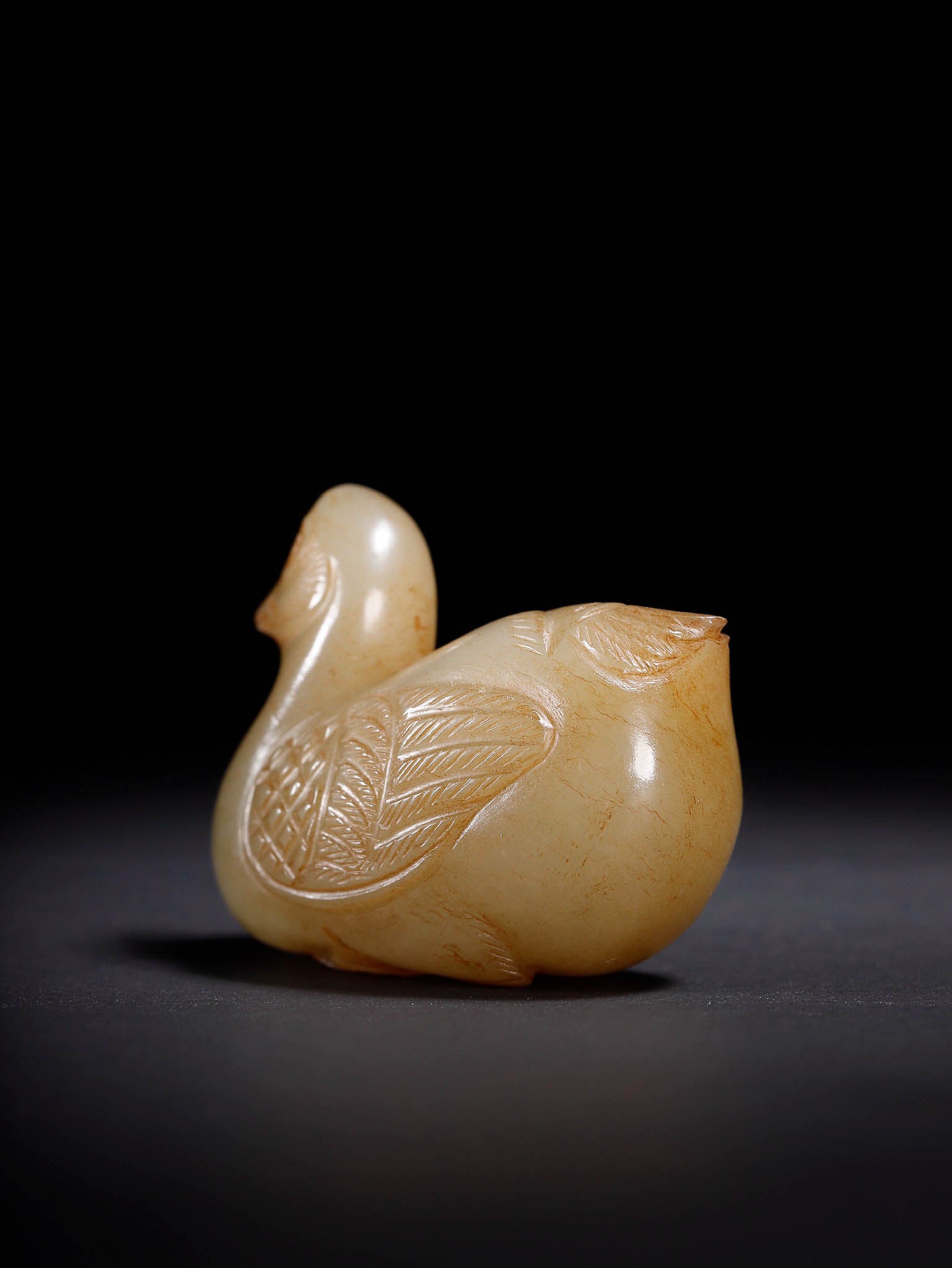 Hetian Jade Duck?Shaped Pendant - 2